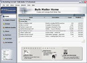 Bulk Mailer Home Screen