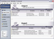 Import Export Screen